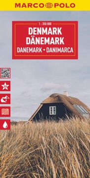 portada Marco Polo Reisekarte Dänemark 1: 350. 000: 1: 350000 (en Alemán)