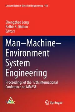 portada Man-Machine-Environment System Engineering: Proceedings of the 17th International Conference on Mmese