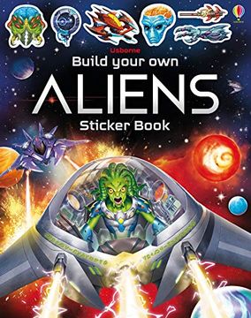 portada Build Your own Aliens Sticker Book (Build Your own Sticker Book) (in English)
