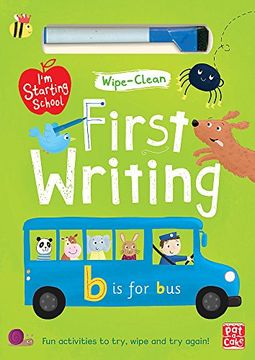 portada First Writing: Wipe-clean book with pen (I'm Starting School)
