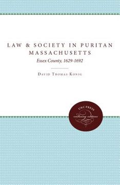 portada law and society in puritan massachusetts