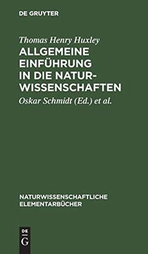 portada Allgemeine Einführung in die Naturwissenschaften 
