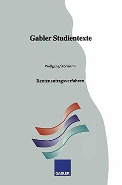 portada Rentenantragsverfahren (Gabler-Studientexte) (German Edition)