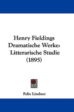 portada henry fieldings dramatische werke: litterarische studie (1895)