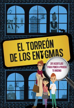 portada El Torreón de los Enigmas: 201 Acertijos Para Poner a Prueba tu Ingenio (no Ficción Ilustrados) (in Spanish)