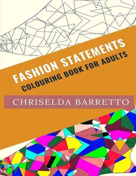 portada Fashion Statements: Colouring Book For Adults (en Inglés)