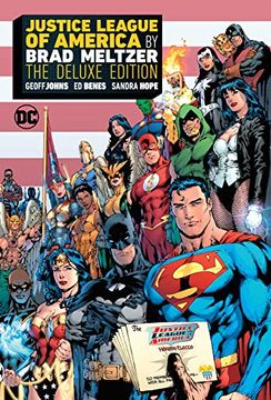 portada Justice League of America by Brad Meltzer dlx ed hc 