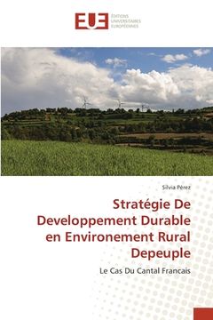 portada Stratégie De Developpement Durable en Environement Rural Depeuple (en Francés)