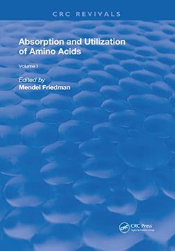 portada Absorption and Utilization of Amino Acids: Volume I