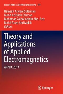 portada Theory and Applications of Applied Electromagnetics: Appeic 2014 (in English)
