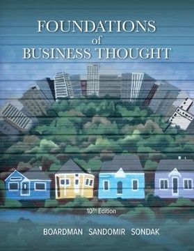 portada Foundations of Business Thought (en Inglés)