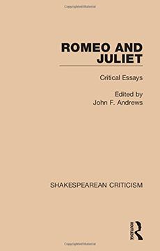 portada Romeo and Juliet: Critical Essays: Volume 8 (Shakespearean Criticism)