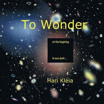 portada to wonder (en Inglés)