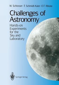portada challenges of astronomy: hands-on experiments for the sky and laboratory