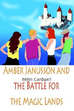 portada amber janusson and the battle for the magic lands (en Inglés)