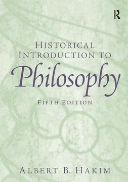 portada Historical Introduction to Philosophy (en Inglés)