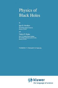 portada physics of black holes (en Inglés)