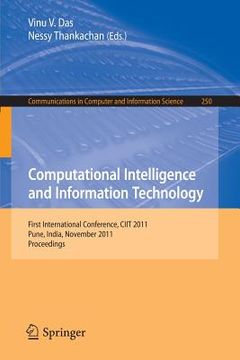 portada computational intelligence and information technology (en Inglés)