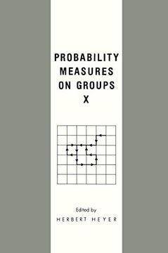 portada Probability Measures on Groups x (en Inglés)
