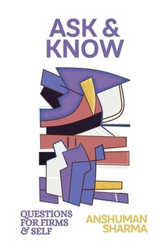 portada Ask and Know (en Inglés)