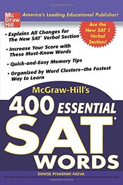portada Mcgraw-Hill's 400 Essential sat Words 