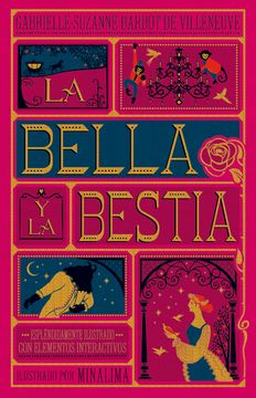 portada La Bella y la Bestia (Clásicos Ilustrados de Minalima)