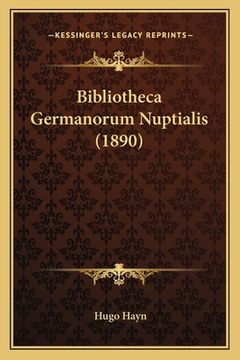 portada Bibliotheca Germanorum Nuptialis (1890) (in German)