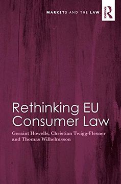 portada Rethinking EU Consumer Law (Markets and the Law)