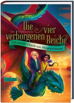 portada Die Vier Verborgenen Reiche 3: Zeb und der Drache aus Morgenschimmer (en Alemán)