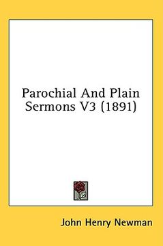 portada parochial and plain sermons v3 (1891)