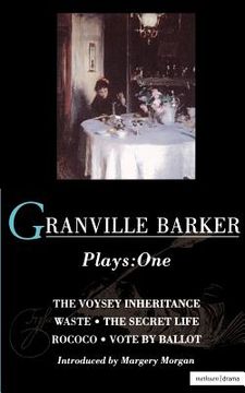 portada granville barker plays: one (in English)
