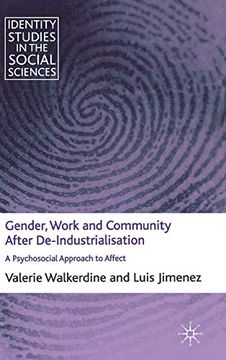 portada Gender, Work and Community After De-Industrialisation (en Inglés)