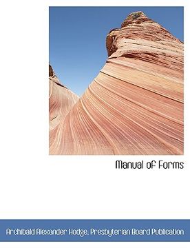 portada manual of forms (en Inglés)