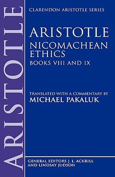 portada nicomachean ethics: books viii and ix (in English)