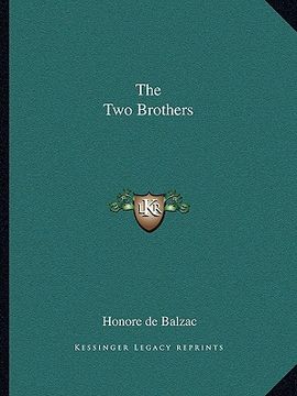portada the two brothers (en Inglés)