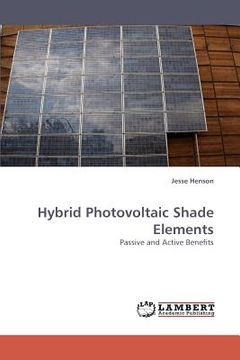 portada hybrid photovoltaic shade elements (en Inglés)