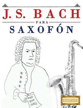 portada J. S. Bach Para Saxof