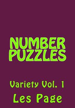 portada Number Puzzles: Variety Vol. 1 (en Inglés)