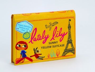 portada Chronicle Books Lately Lily Sunny Yellow Suitcase
