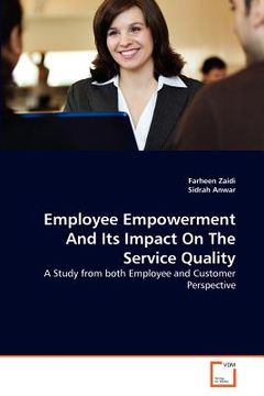 portada employee empowerment and its impact on the service quality (en Inglés)