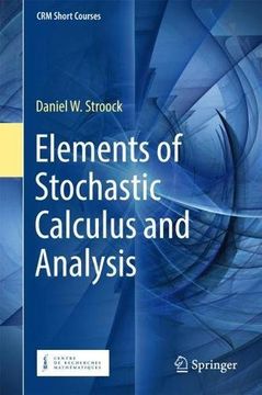 portada Elements of Stochastic Calculus and Analysis (Crm Short Courses) (en Inglés)