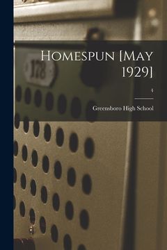 portada Homespun [May 1929]; 4 (en Inglés)