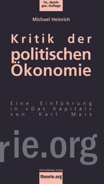 portada Kritik der Politischen Ökonomie (en Alemán)