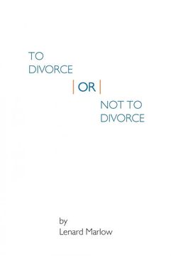 portada To Divorce or not to Divorce (en Inglés)