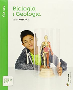 portada Biologia i geologia serie observa 3 ESO saber fer (Paperback) 