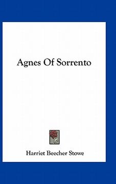 portada agnes of sorrento (in English)