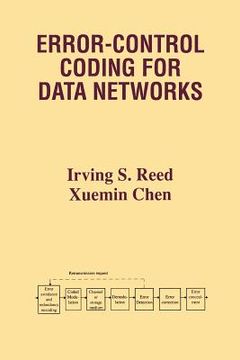 portada Error-Control Coding for Data Networks (en Inglés)