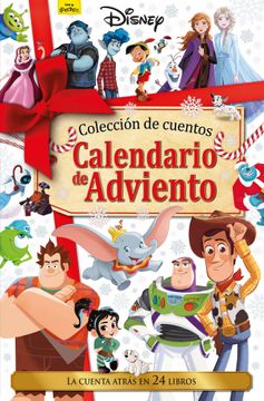 portada Disney. Calendario de Adviento. La Cuenta Atrás en 24 Libros: Colección de Cuentos (Disney. Otras Propiedades) (in Spanish)