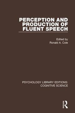 portada Perception and Production of Fluent Speech (en Inglés)