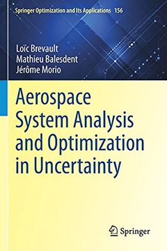 portada Aerospace System Analysis and Optimization in Uncertainty: 156 (Springer Optimization and its Applications) (in English)
